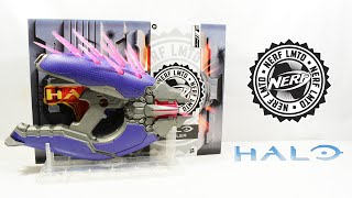 Nerf LMTD Halo Needler Unboxing amp Review  Halo NERF Gun  Hasbro Pulse Exclusive [upl. by Zebe]