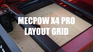 Mecpow X4 Pro Laser Custom Layout Grid [upl. by Apgar]