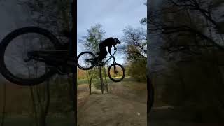 Crazy MTB moments😱🤯 bike mtb downhill automobile jump mountainbike mountainbikeskills [upl. by Rebmat]