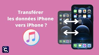 Transférer les données iPhone vers iPhone avec iTunes [upl. by Kcor206]