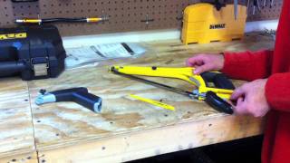 DeWALT DWHT20547 5 in1 Multifunction Hacksaw [upl. by Merril]