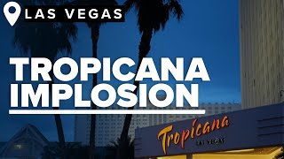 Watch the Tropicana Casino implosion celebration [upl. by Sarah]