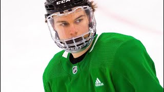 Connor Bedard back on the ice ONE WEEK after SURGERY [upl. by Dorette]