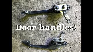 Classic mini door handles [upl. by Dole]