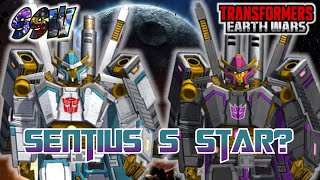 Sentius as a 5 star Transformers Earth Wars [upl. by Parish]