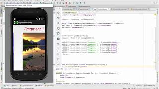 ViewPager with Fragments for Android  Android Advanced Tutorial 2 [upl. by Absa]