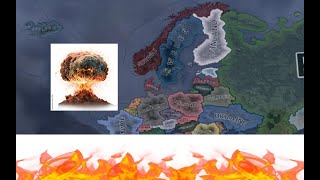 HOI4 Millennium Dawn Chaos Mod Timelapse [upl. by Ahsineb]