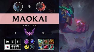 Maokai Top vs Aatrox  KR Master Patch 1412 [upl. by Dulciana606]