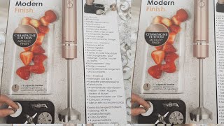 Best Hand Blender for home  Hand blender Review  Fatima in Germany [upl. by Maxa889]