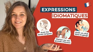 Les 60 EXPRESSIONS IDIOMATIQUES les plus utilisées par les FRANÇAIS NATIFS [upl. by Nole577]