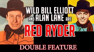 FREE Western Movie Double Feature Wild Bill Elliott amp Allan Lane as TVs Red Ryder with James Best [upl. by Persis]