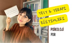 Test amp Terapi Eğitimlerine Nereden Başlamalısın  BDT Şema Dinamik MMPI WISCR… psikoloji pdr [upl. by Alla]