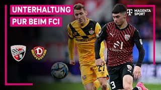 FC Ingolstadt 04  SG Dynamo Dresden Highlights mit LiveKommentar  3 Liga  MAGENTA SPORT [upl. by Matilda]