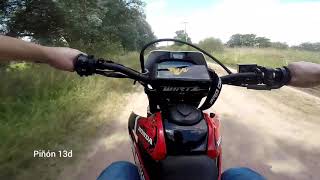 Prueba Honda Tornado 293 [upl. by Norine846]