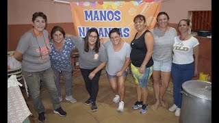 El Comedor Manos Naranjas brinda asistencia alimentaria a mas de 50 familias en zona sur [upl. by Ynottirb]