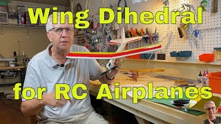 Wing Dihedral for RC Airplanes [upl. by Dennison626]