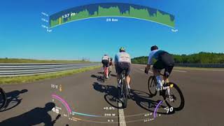 Velofondo Lausitzring 2024  24 Stunden Rennen  Erste Runde in 360° [upl. by Ayam]