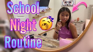 School Night Routine  Vivyana Nguyen [upl. by Eclud]