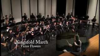 Kingsfold March by Victor Flowers Claughton Middle School Symphonic Band [upl. by Obel527]