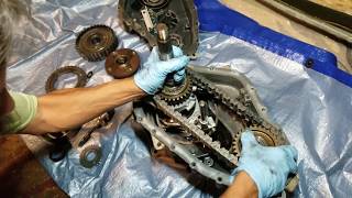 Transfer case internals after approx 200000 miles 05 Explorer Borg Warner 4411 [upl. by Lorita912]