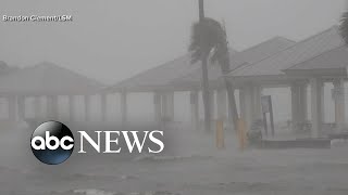 What its like riding out Hurricane Sally on small Alabama island [upl. by Anertal]