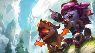 Dragon Trainer Tristana Login Screen Animation Theme Intro Music Song Official 1 Hour Exte [upl. by Adnahsam]