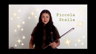 UltimoPiccola Stella violino cover Alelí Cabral [upl. by Areval356]