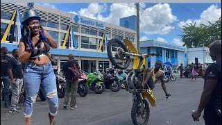 StLucia 45th independence bike rally clips [upl. by Rosabella]