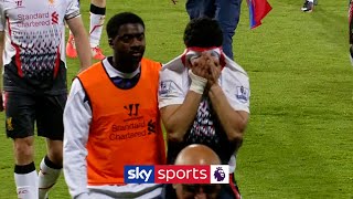 Suarez cries on pitch and Jamie Carragher slates Liverpools defence [upl. by Malissa834]