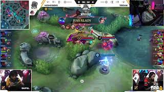 CHIBI KARRIE HYPER VS 4MEYZ ESME  MPL MY S9 MATCH 3 TODAK VS HOMEBOIS  COMETOPAPA MLBB [upl. by Hanikehs]