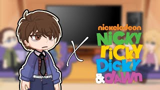 NRDD React to Nicky as Five  🇧🇷 [upl. by Gabi]