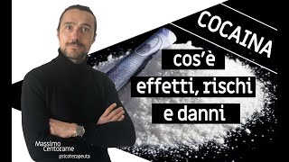 Cocaina cosè effetti rischi danni [upl. by Omsare]