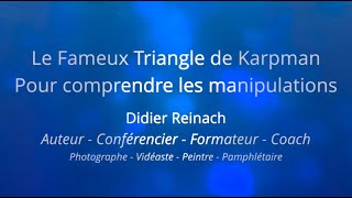 COMPRENDRE LES MANIPULATIONS  KARPMAN [upl. by Ydniahs]