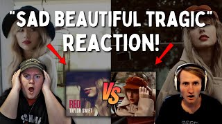 Taylor Swift  quotSad Beautiful Tragicquot Taylors Version REACTION [upl. by Sullecram]