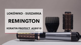 Lokówkosuszarka Remington Keratin Protect AS8810  dane techniczne  RTV EURO AGD [upl. by Dutch]