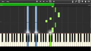 Fleet Foxes  White Winter Hymnal Synthesia Tutorial [upl. by Nipsirc]