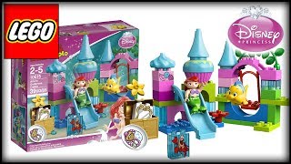 ♥ LEGO Disney Princess Ariel Undersea Castle Unboxing LEGO Toys for Girls [upl. by Eicram]