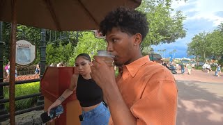 AMARE FROST AND JESSIKA THE PRANKSTER DRINK AROUND THE WORLD AT DISNEY EPCOT [upl. by Ion]