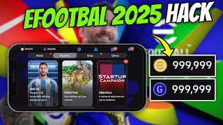 eFootball 2025 HACKMOD ✅ Unlimited Coins and GP iOS Android [upl. by Carter]