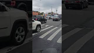 MTA SBS Articulated Bus In Tow In Brooklyn New York City [upl. by Gearalt140]