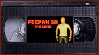 PEEPAW 3D FAN GAME  Ending amp Complete Walkthrough  POPS ARCADE  BLACK EYES PRIEST GAMES Bloodwash [upl. by Veats]