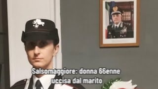 Salsomaggiore donna 66enne uccisa dal marito [upl. by Hiamerej407]