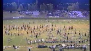 Clovis West Band and Color Guard Field Show  1994  Age of Anxiety [upl. by Doubler]