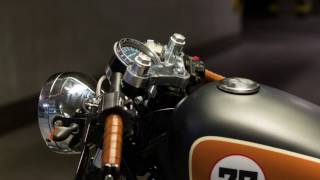 Suzuki GN 125 Bratstyle Cafe Racer [upl. by Buford]