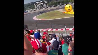 The incident between Hamilton and Verstappen at Hungary 2024 [upl. by Michaele]