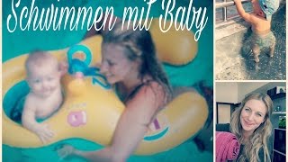 Schwimmen mit Baby l TippsampTricks [upl. by Yzzik]