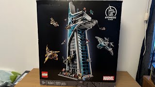 Lego marvel avengers tower set 76269 Review [upl. by Wallford]