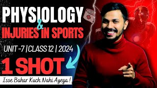 Physiology amp Injuries in Sports Oneshot Unit 7 Physical Education Class 12 CBSE 202324 Boards 🔥 [upl. by Limay]