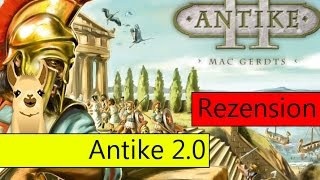 Antike II Brettspiel  Anleitung amp Rezension  SpieLama [upl. by Lorrad]