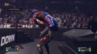 REY MYSTERIO VS EDDIE GUERRERO videogames wwewrestler sportsentertainment wweraw [upl. by Eceined]